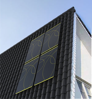 KIOTO SOLAR "Mein Kraftwerk" saulės jėgainė su integruotu mikro inverteriu (Austrija)